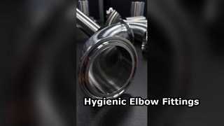 Sanon 45도 팔꿈치 트라이 클램프 피팅