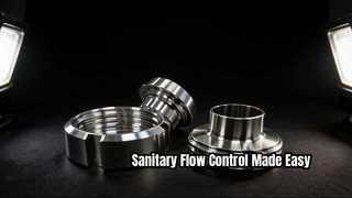 식품 제약용 위생 클램프 버터플라이 밸브